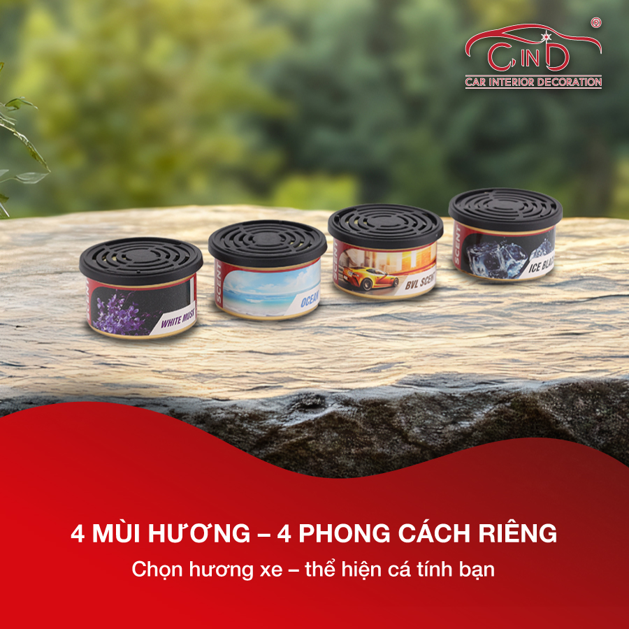 Hộp thơm CIND 40g CD-3051 WHITE MUSK
