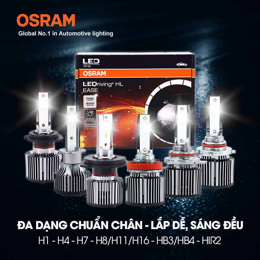 Bóng Led Grass H7 F5210CW 12V 30W 6000K 2 bóng/hộp Hiệu Osram