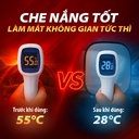 Che nắng tròn bạch kim CIND CD-C001 36*44CM