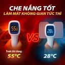 Che nắng xốp trước dài CIND (màu bạc/Lam) CD-F001 70*145CM