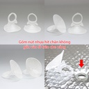 Che nắng xốp tròn nhỏ CIND (màu bạc/Lam) CD-C044 36*44CM 1SET/2PCS 