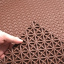 Lót sàn cuộn CIND 3D HB012 Café Size 9M*1.2M