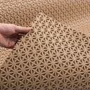 Lót sàn cuộn CIND 3D HB012 kem Size 9M*1.2M