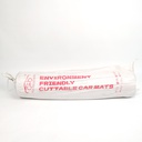 Lót sàn cuộn CIND 3D hạt vuông HB003 xám Size 9M*1.2M