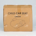 Ghế nâng không tựa lưng an toàn cho trẻ em trong xe hơi ET-001 Đen