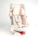 Ghế an toàn cho trẻ em trong xe hơi kiểu ISOFIX xoay 360 độ QM-360A Hồng