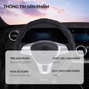 Bao vô lăng CIND PU+TPE Y021 size M đen