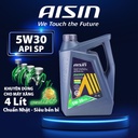 Nhớt Động Cơ Aisin 5W-30 SN/CF Semi Synthetic 4 Lít ESSNP0534P