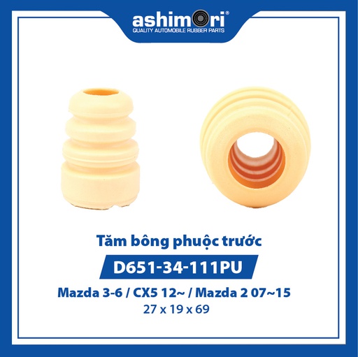 [9HCBSAMMZ20045PU] Tăm bông phuộc trước SAMMZ-20045PU/OEM No.D651-34-111PU